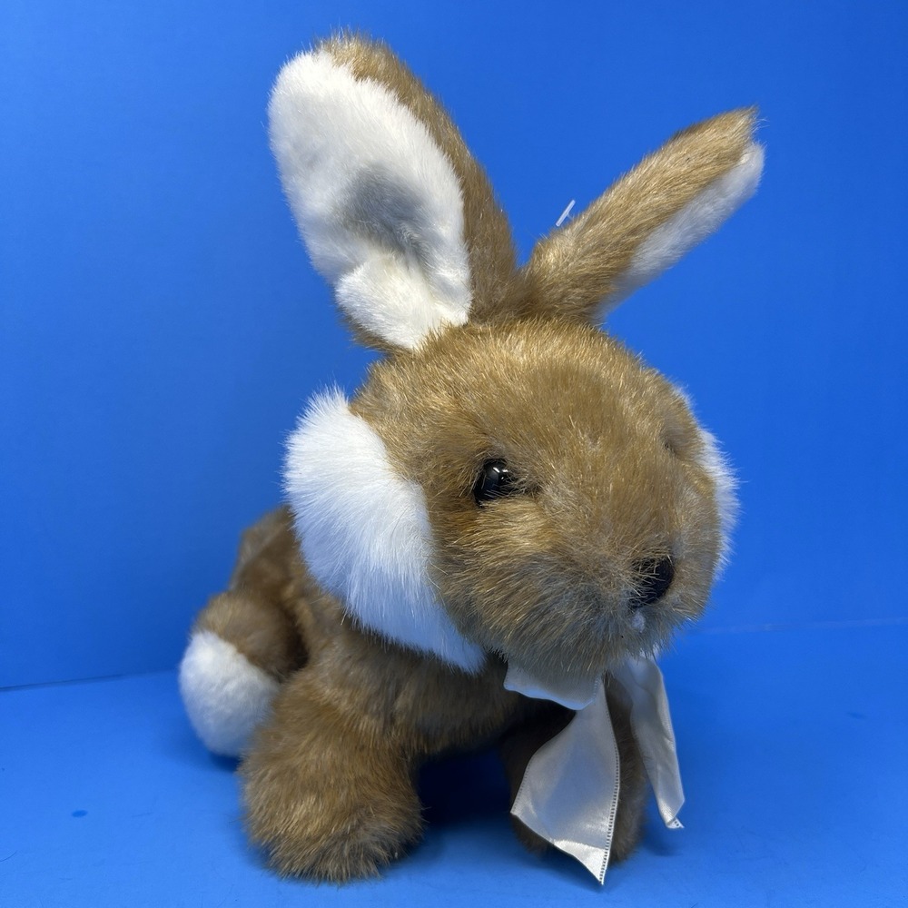 Walmart Bunny Rabbit Plush 10inch Brown Stuffed Animal Soft Cute Easter Toy Gift